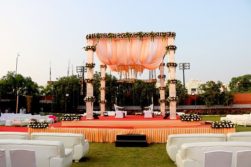 Indian wedding stage